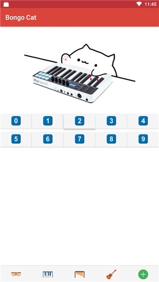 精彩截图-bongo cat手机版键盘下载-美女叉开腿露尿口邦戈猫小猫代打下载 v2.5 安卓版1